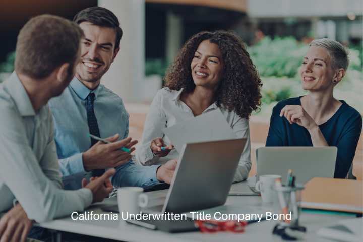 California Underwritten Title Company Bond - Business meeting of a company.