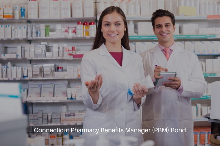 A pharmacist and pharmacy technician working in a drugstore.