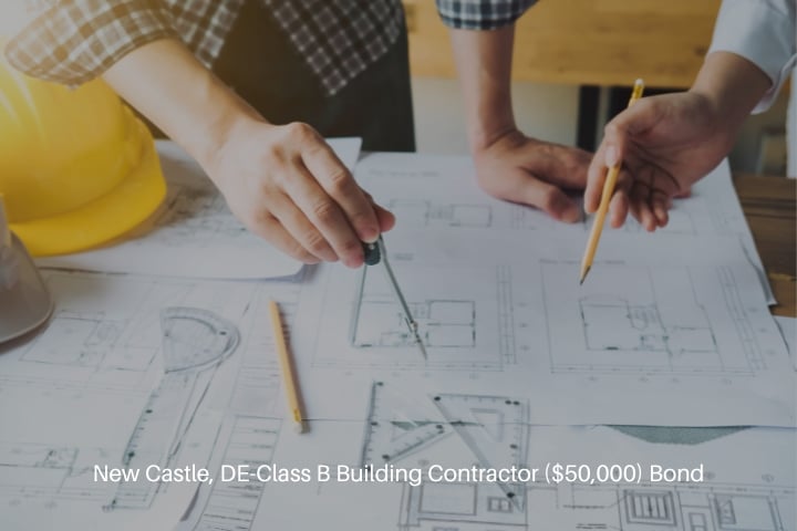New Castle, DE-Class A Building Contractor ($150,000) Bond - Engineer meeting for architectural project.