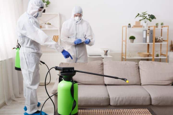 California Pest Control Company Registration ($12,500) Bond - A cleaning company making treatments of sofas and surfaces for pesticide problems.