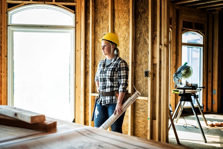 Osceola County, FL - Building Contractor License ($5,000) Bond - Woman building contractor.