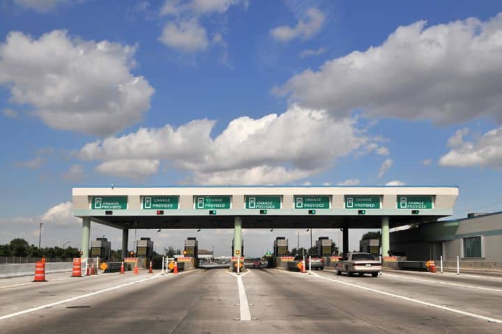 California Guarantee Toll Charges Bond - A turnpike toll.