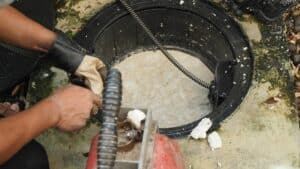 Septic Tank Grease Trap Installation