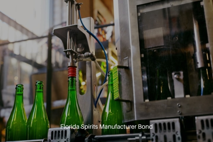 Florida Spirits Manufacturer Bond - Beer brewery. Craft beer manufacturing process.