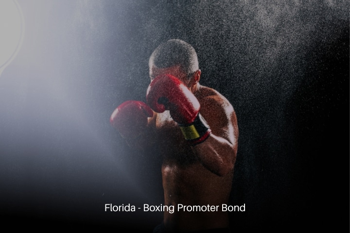 Florida - Boxing Promoter Bond - Portrait of a boxer, covered in sweat after intense workouts.