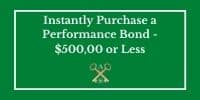 Performance Bond Instant Purchase