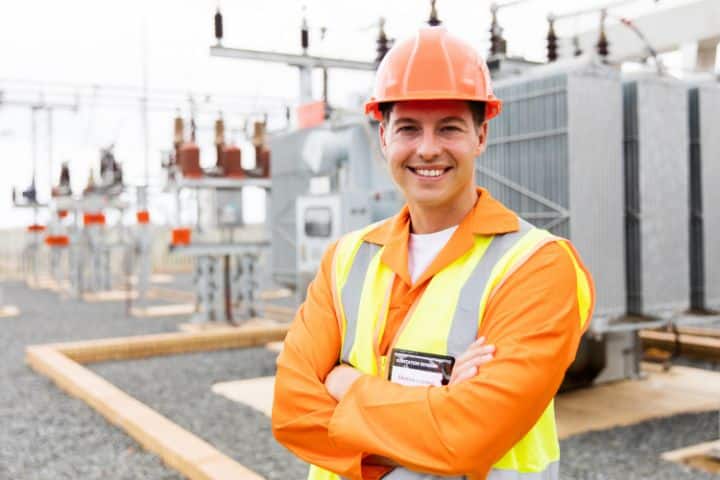 Opelika, AL-Electrical Contractor Bond ($5,000)-Electrical engineer arms crossed.