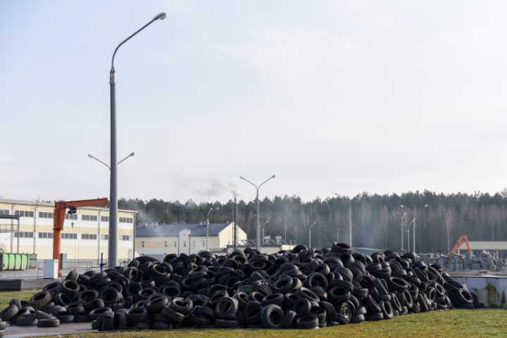 California Waste Tire Facility Bond - Industrial landfill for the processing of waste tires and rubber tires.
