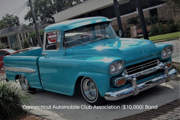Connecticut Automobile Club Association ($10,000) Bond - A classic car show.