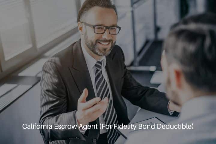 California Employment Counseling Service Bond ($10,000) Bond - An agent with his presentation and consultation with the client.