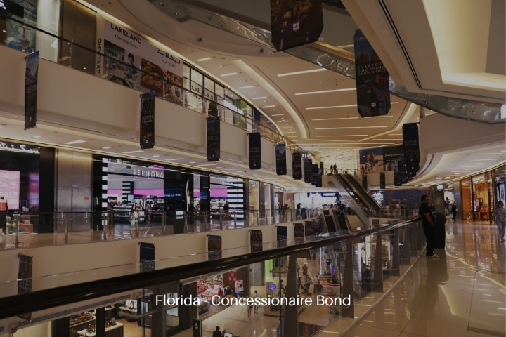 Florida - Concessionaire Bond - Luxury modern shopping mall.
