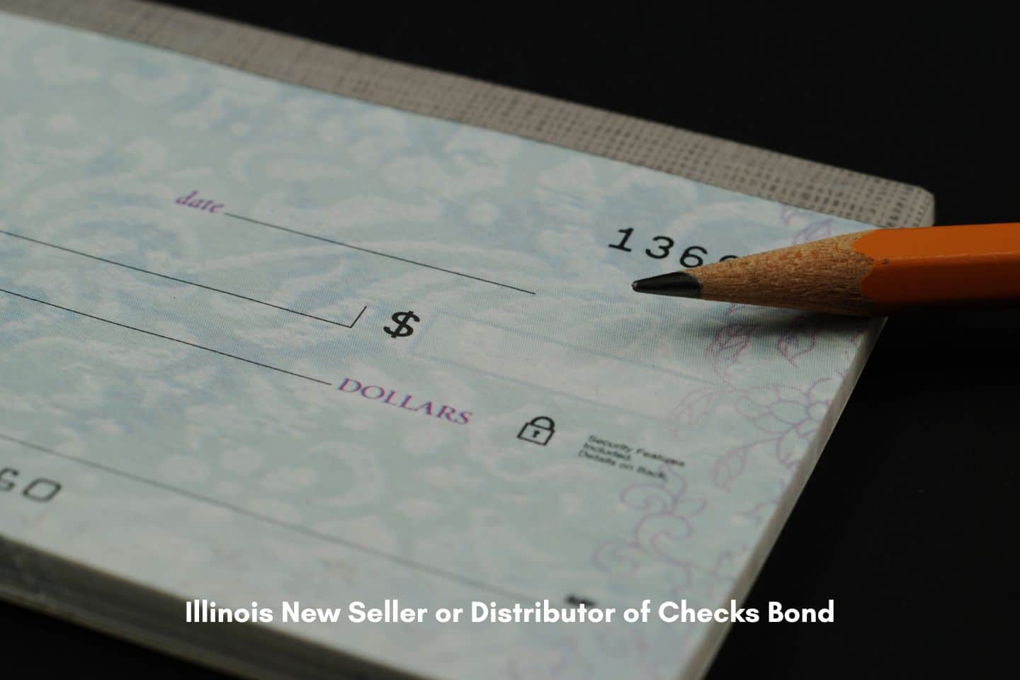 Bond Check Example Illinois New Seller or Distributor of Checks Bond - Axcess Surety