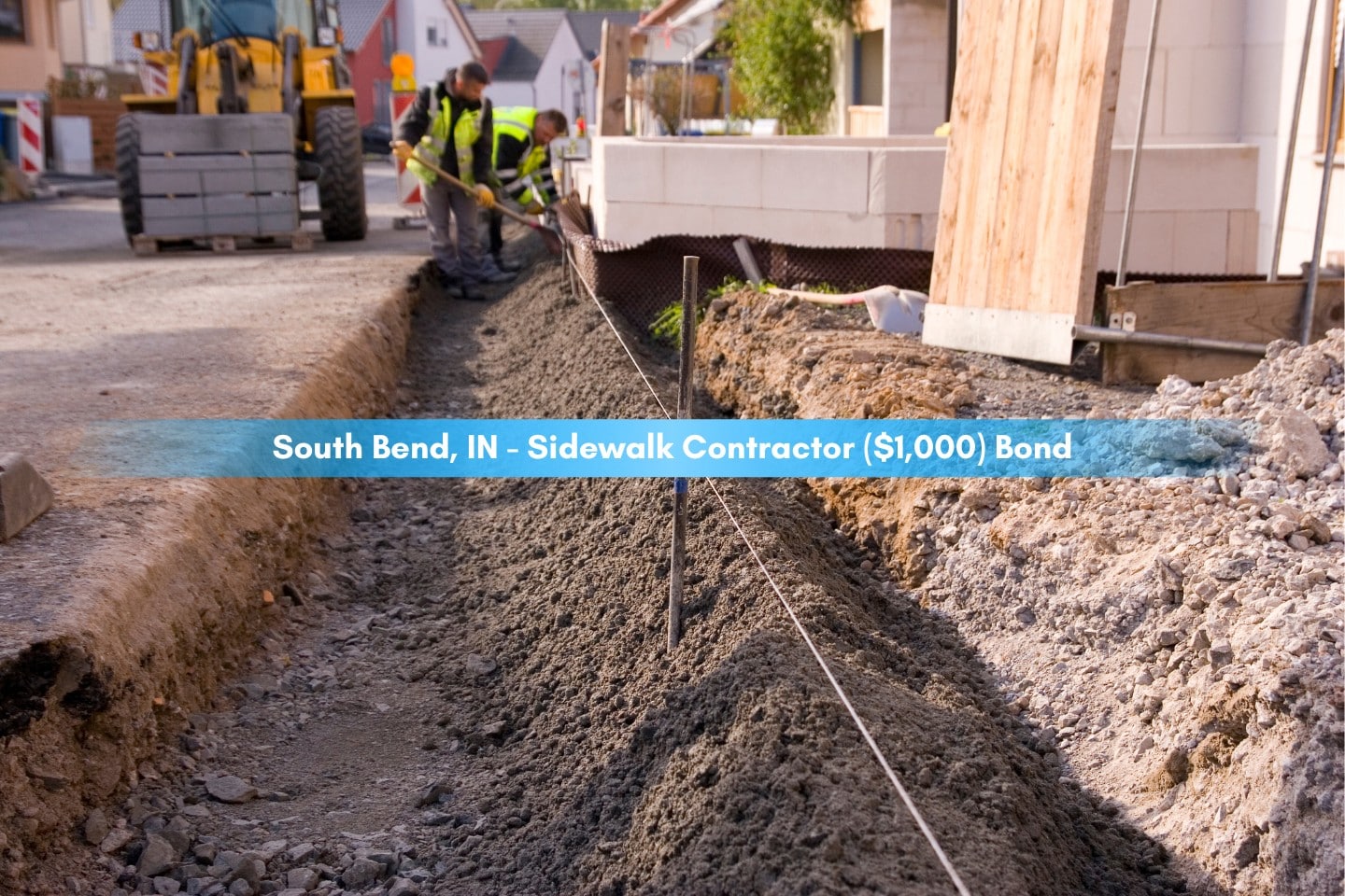 South Bend IN Sidewalk Contractor 1000 Bond