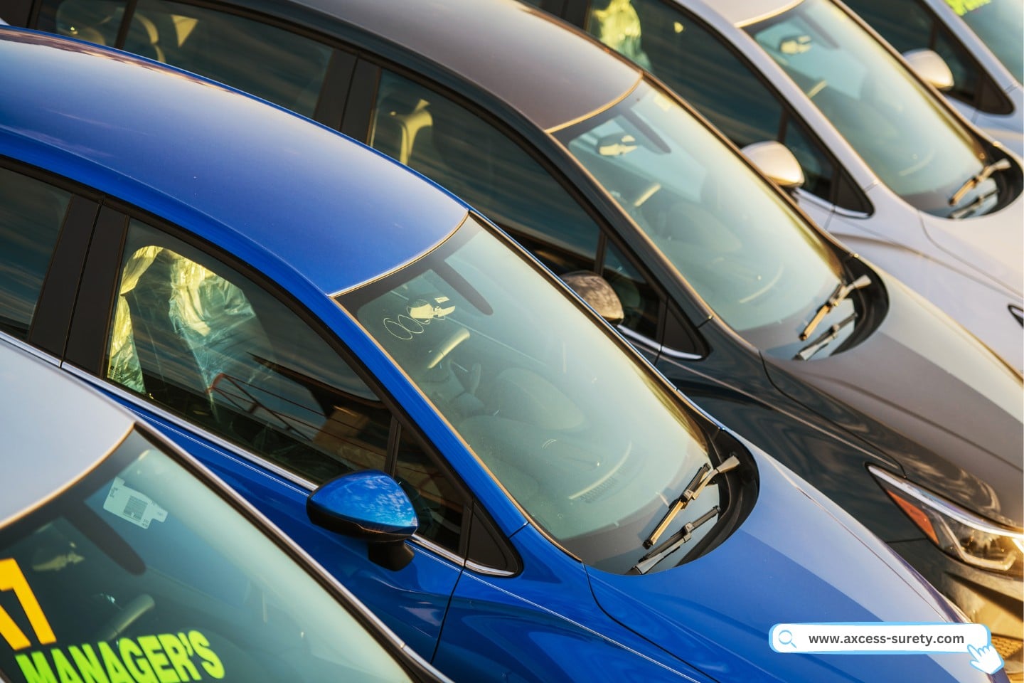 There are several new and used cars available at the dealership.