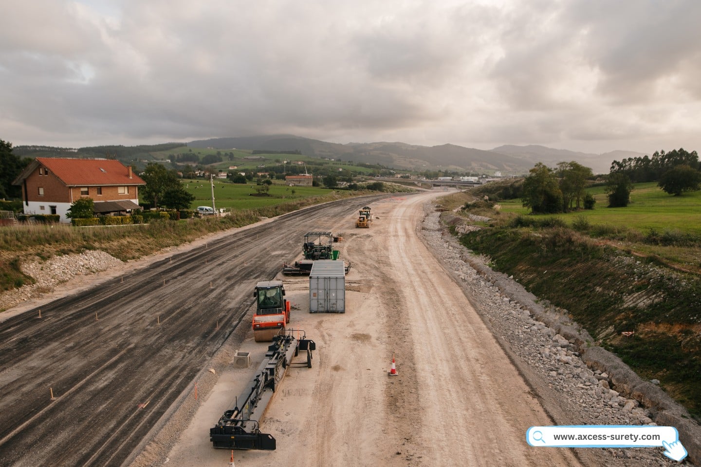 A multi-lane freeway is under development.