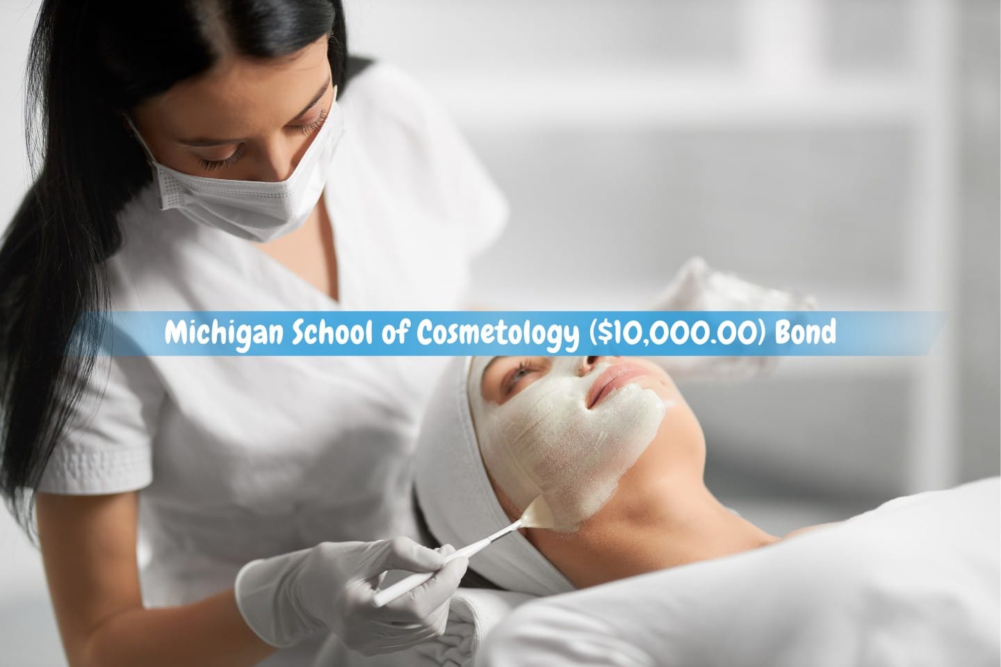 Michigan School of Cosmetology ($10,000.00) Bond - At the clinic, women are receiving treatment.