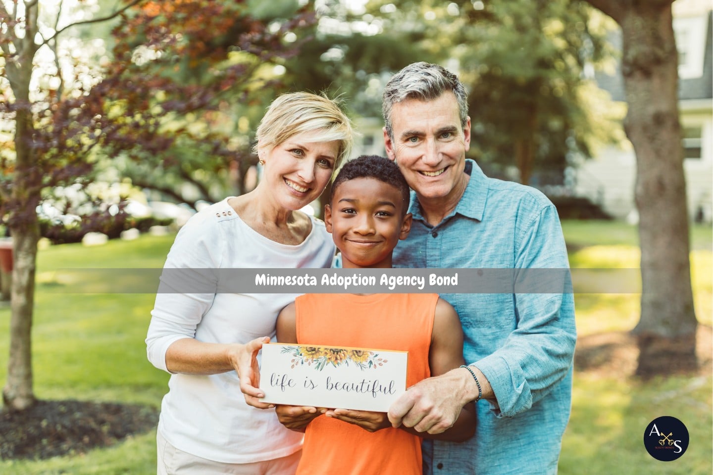 Minnesota Adoption Agency Bond - The couple is adapting an African American child.