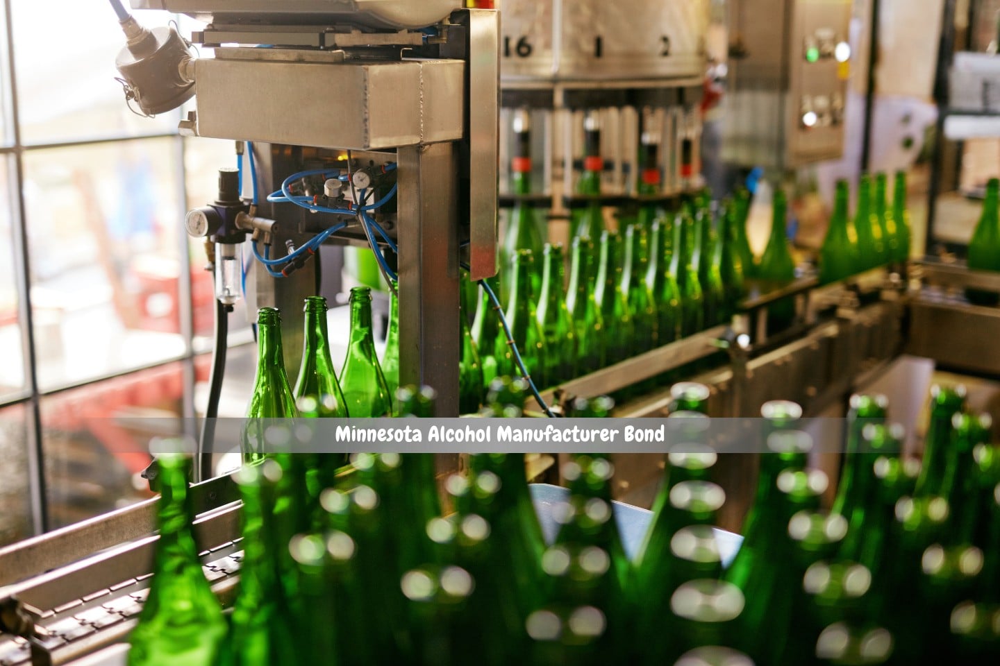 Minnesota Alcohol Manufacturer Bond - Conveyor line beer making procedure.