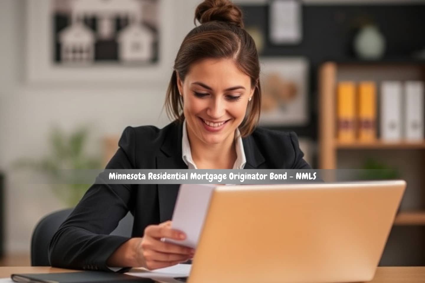 Minnesota Residential Mortgage Originator Bond - NMLS - An individual that works with an underwriter to execute a home loan transaction for a borrower.
