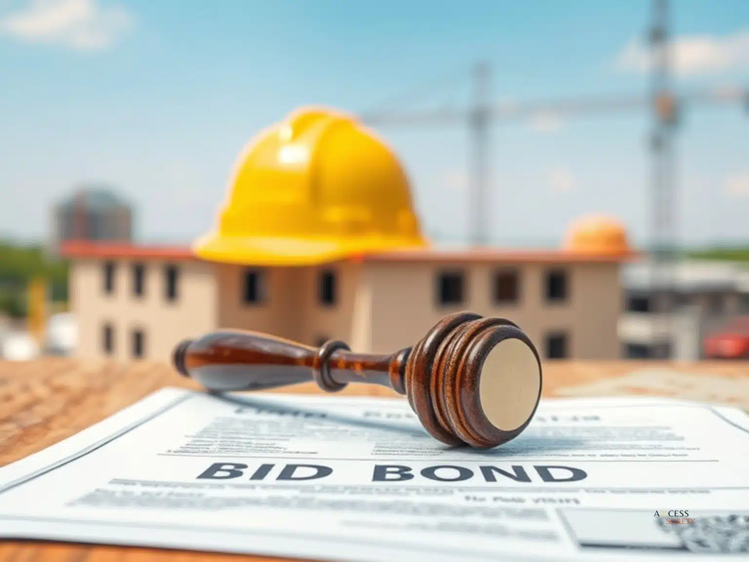 A bid bond is an assurance given to the project owner by a surety business that a contractor can perform the terms of the contract and issue contract bonds prior to the start of work.