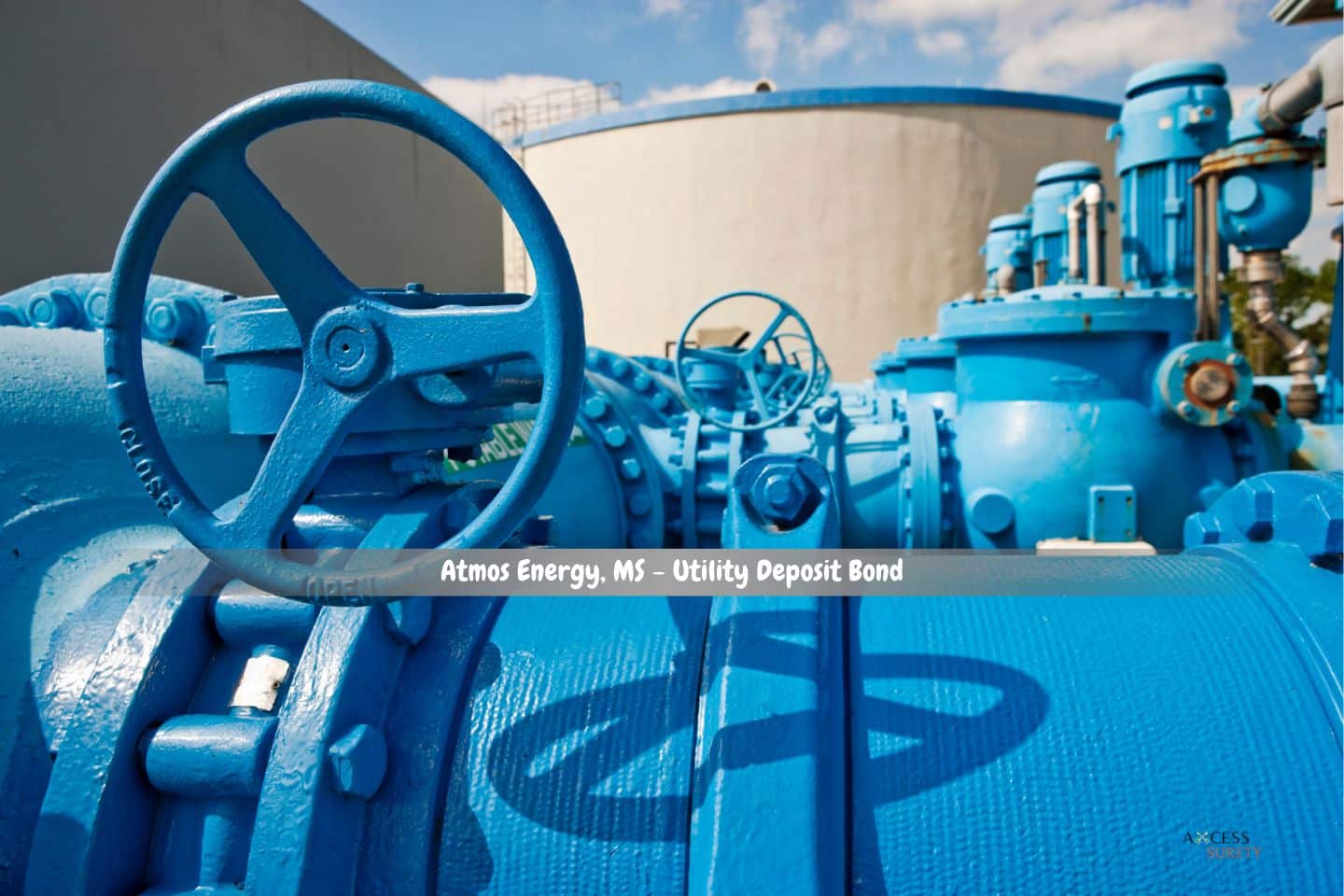 Atmos Energy, MS - Utility Deposit Bond - Pumps at public utilities are used to move fresh water.