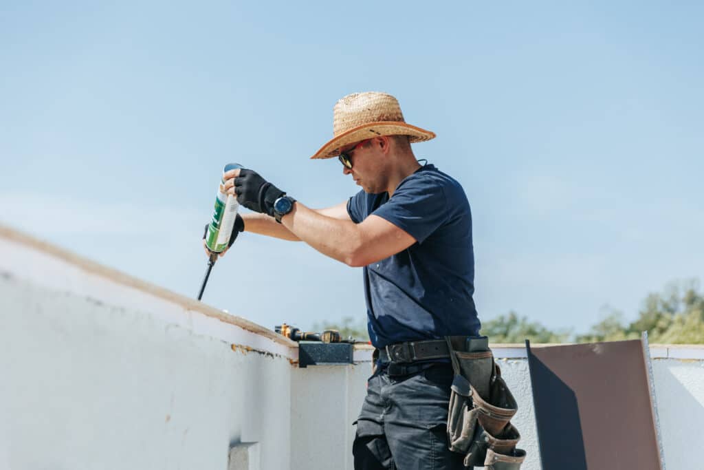 A male worker contribution to the construction industry. Tools of the Trade for a Skilled Craftsman
