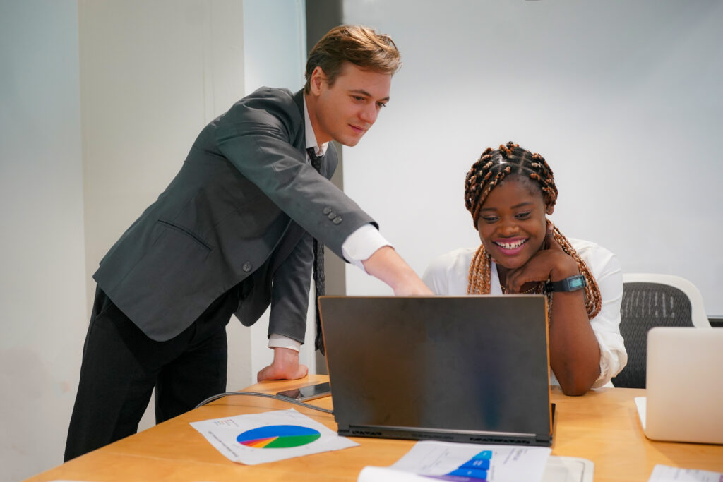 Businesspeople having meeting in the office