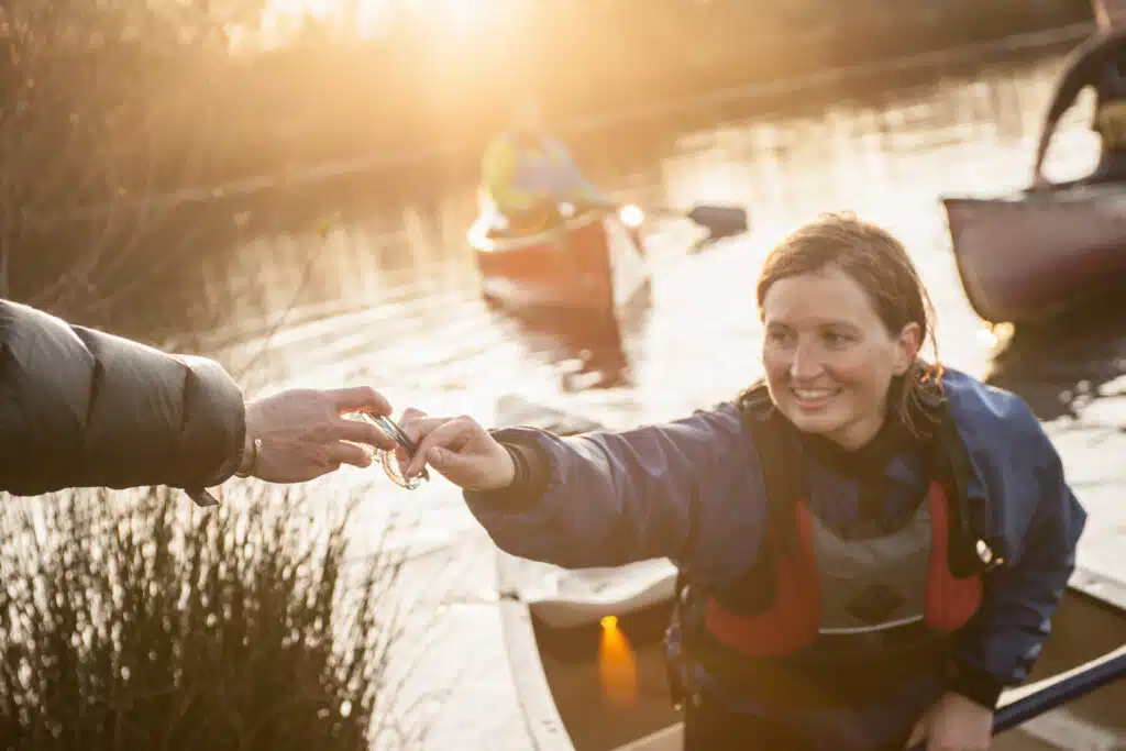 Boating Woman