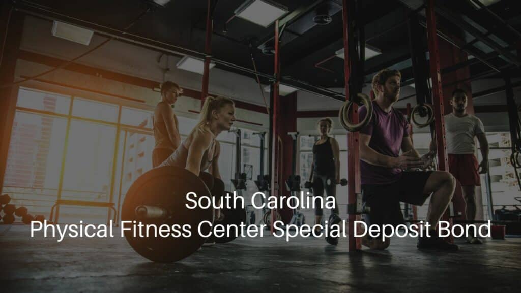 South Carolina Physical Fitness Center Special Deposit Bond - Athletes training in a cross-fit gym.