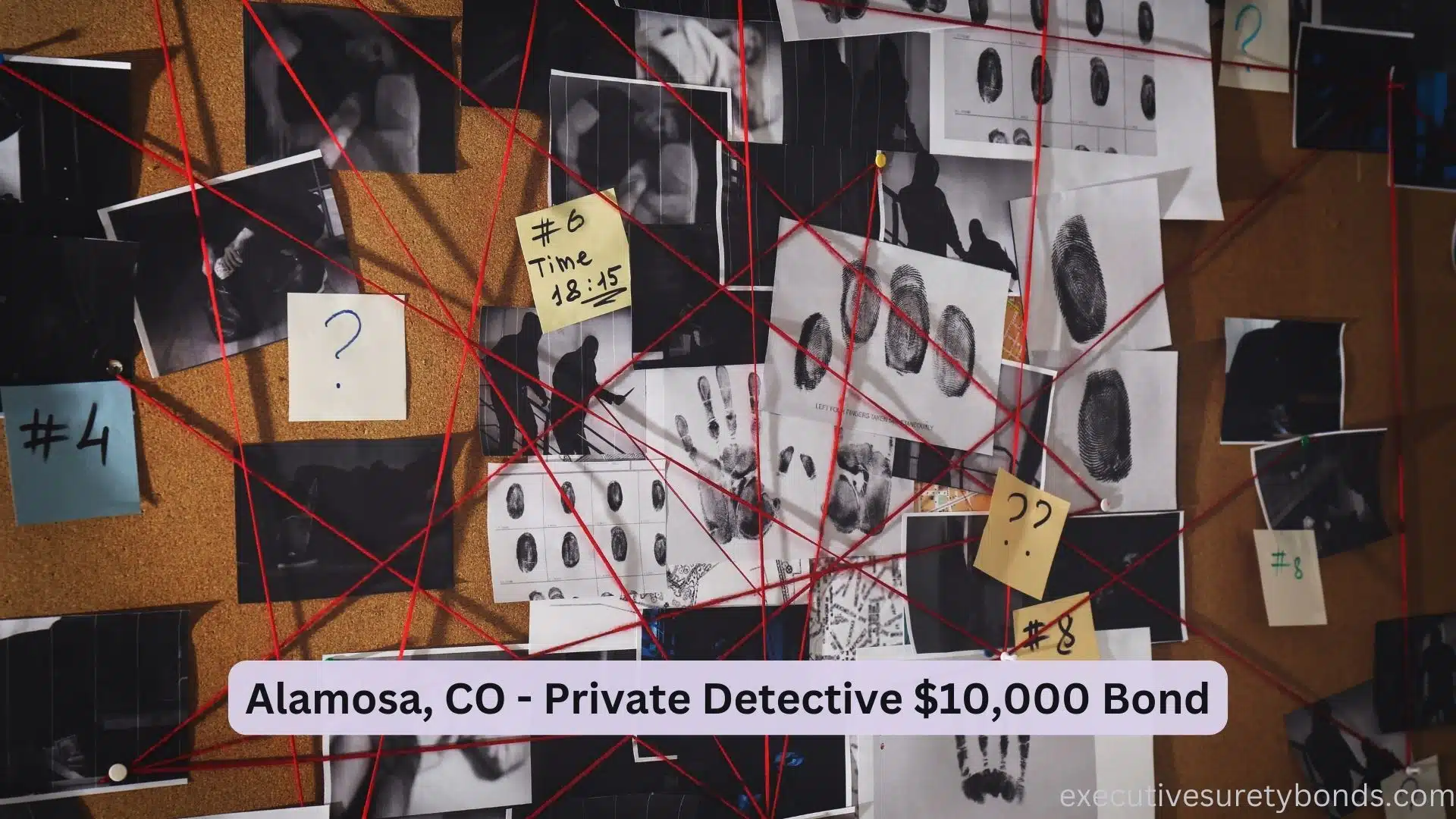 Unveiling Secrets The Alamosa, CO Private Detective 10,000 Bond