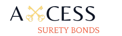 Smaller Axcess Surety Bonds Logo.