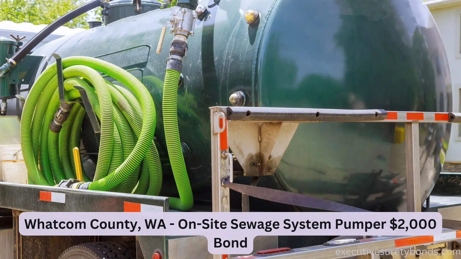 Safeguarding Sanitation The County, WA OnSite Sewage System