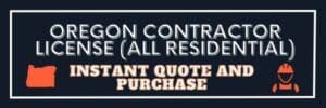 Blue and Orange button to instantly purchase an Oregon Residential Contractor License Bond.