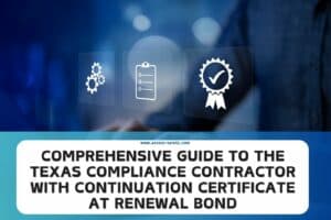 Comprehensive Guide to the Texas Compliance Contractor with Continuation Certificate at Renewal