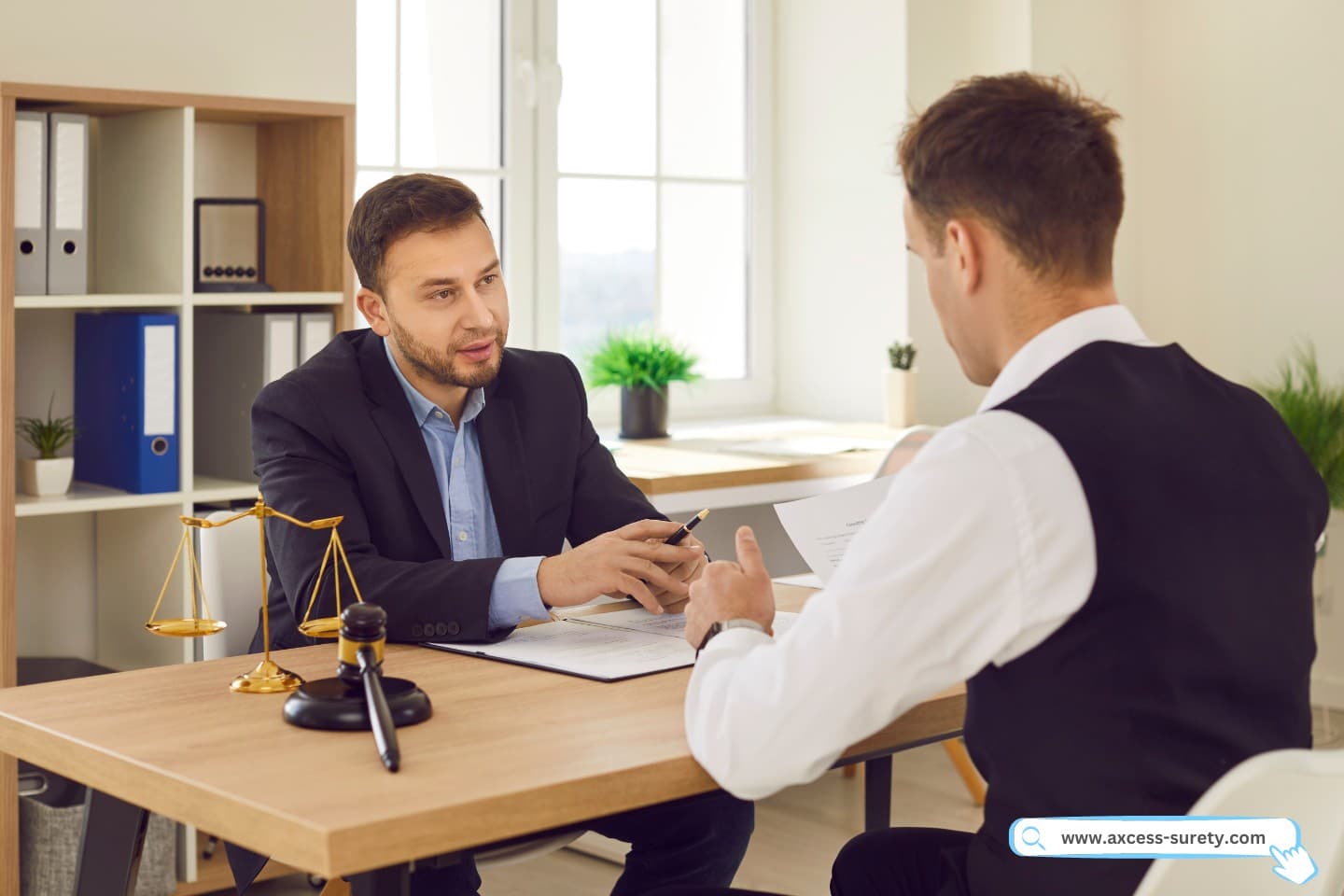 A lawyer consultant providing professional advice.