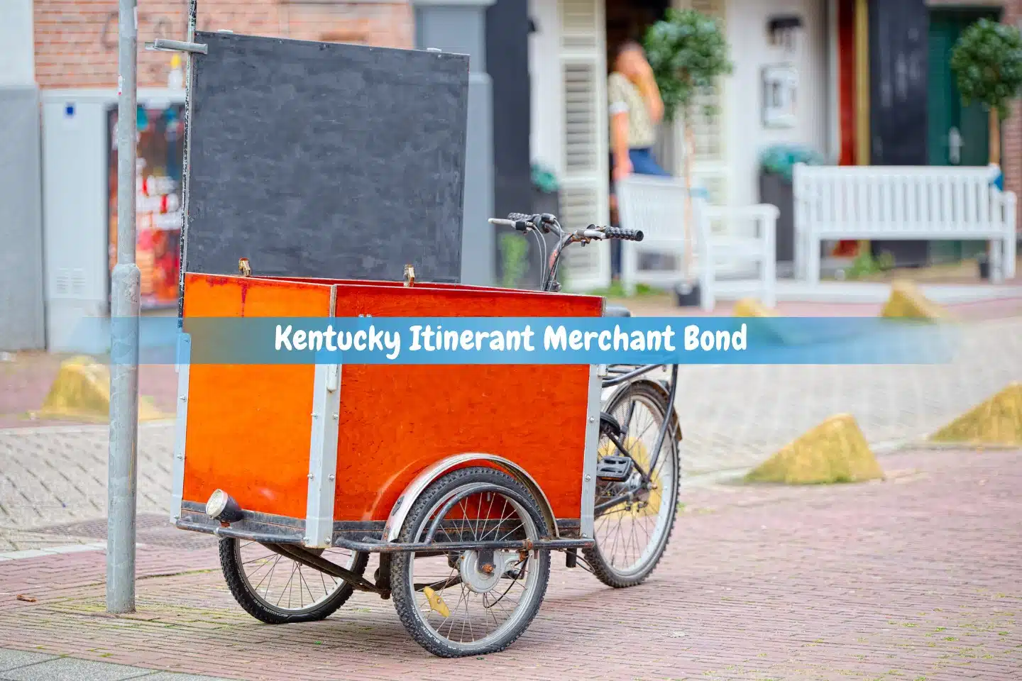 Kentucky Itinerant Merchant Bond - Itinerant handcart food in a street.