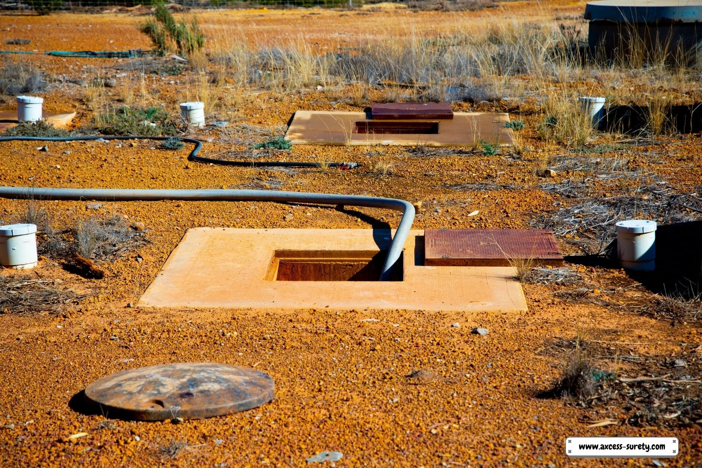 Industrial waste disposal in sewers.