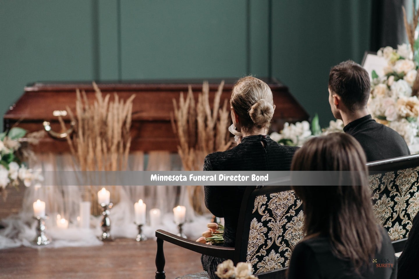 Minnesota Funeral Director Bond - Those seated on the bench during the funeral.