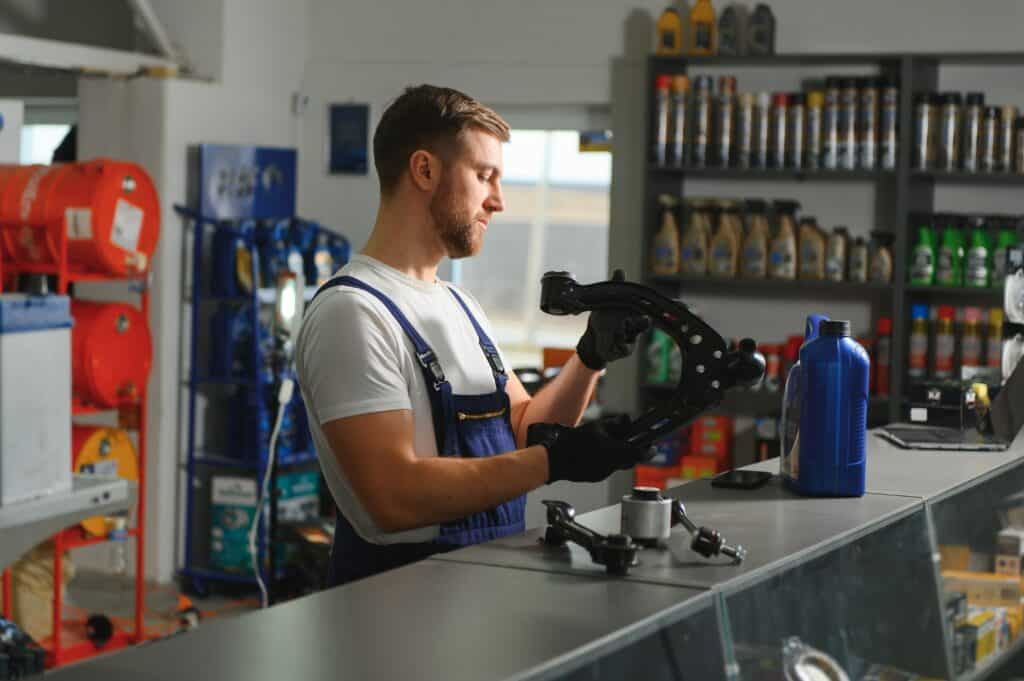 sales consultant in a car parts and accessories store.