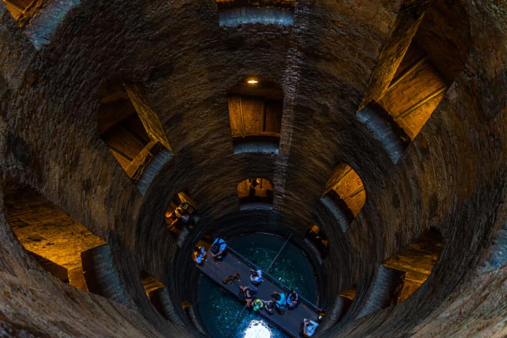 The St. Patrick's Well or Pozzo di San Patrizio, Orvieto, Italy