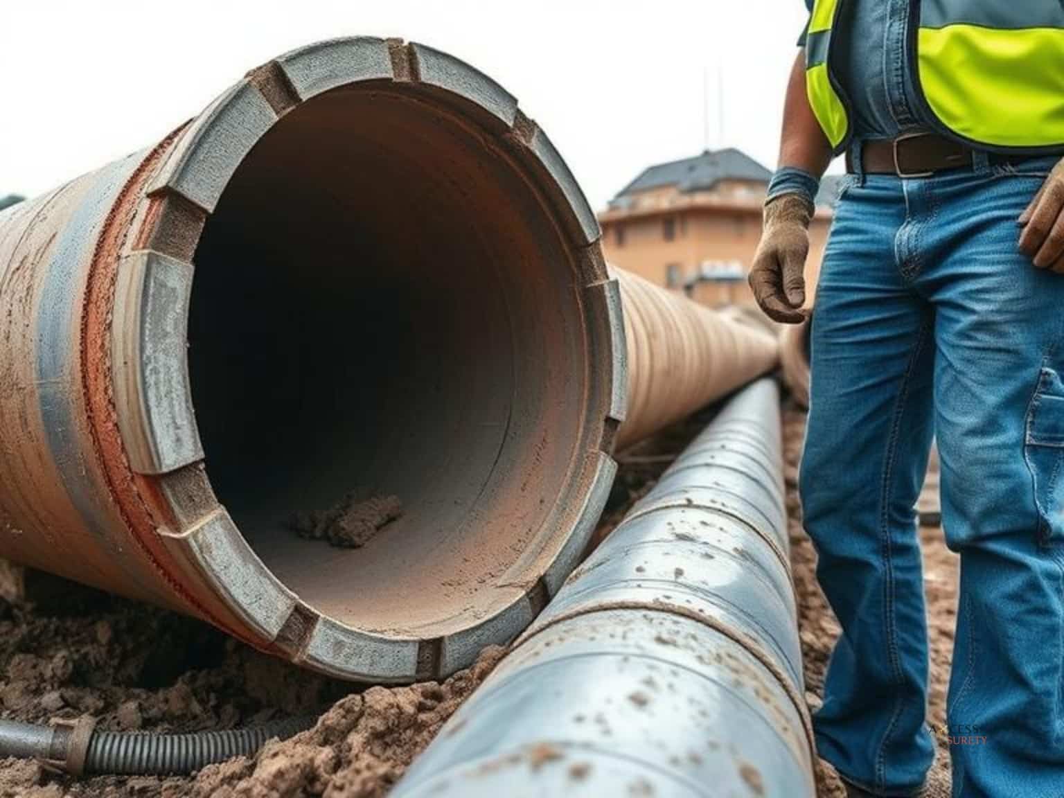 They fix the systems and pipelines that remove wastewater and stormwater from a property. 