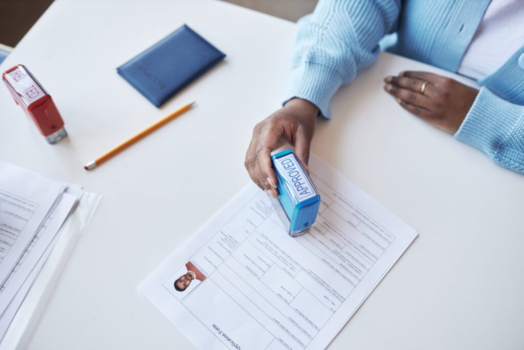 high-angle-of-young-african-american-female-manage-2023-11-27-05-30-48-utc-min